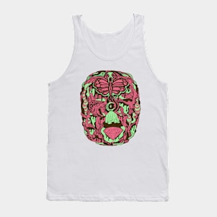 Pink Mint Metamorphosis Wave of Thoughts Tank Top